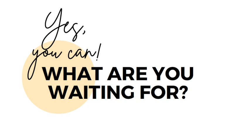 Yes, you can! What are you waiting for